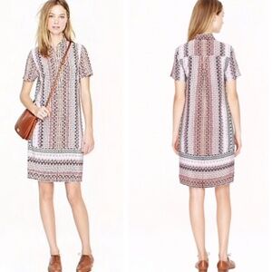 J.Crew Geometric Patterned Dress